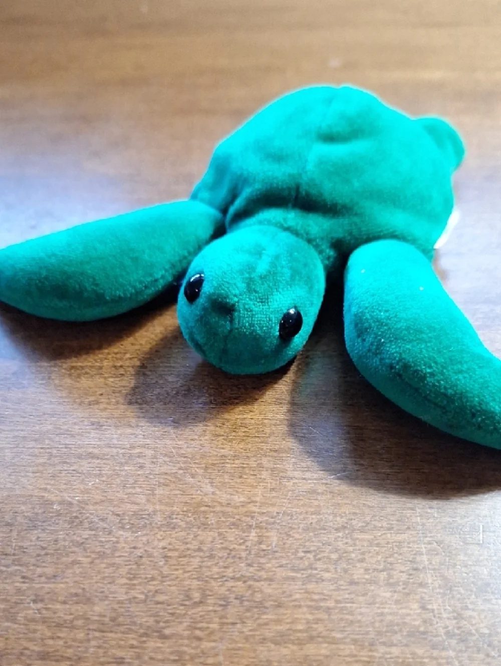 Manhatten Toy Plush Sea Turtle Mini Plush Beans Toy - Green